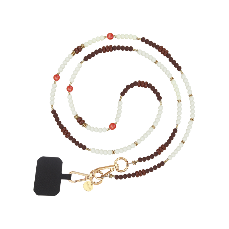 Chaine longue Sophie - Beige photo 1