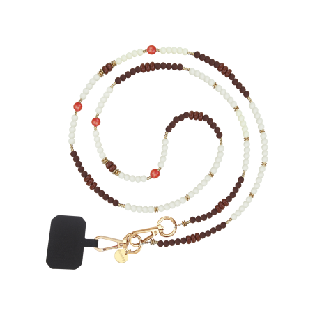 Chaine longue Sophie - Beige photo 1