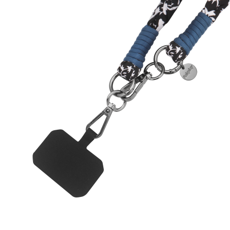 Cordon Téléphone Tressé Della - Universel - Noir photo 2