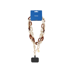 Chaîne longue Andy - Beige photo 5