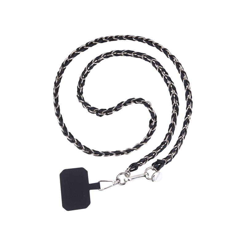 Chaine longue Lou - Noir photo 1