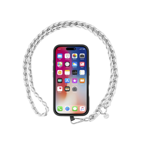 Chaîne longue Lou - Argent photo 4