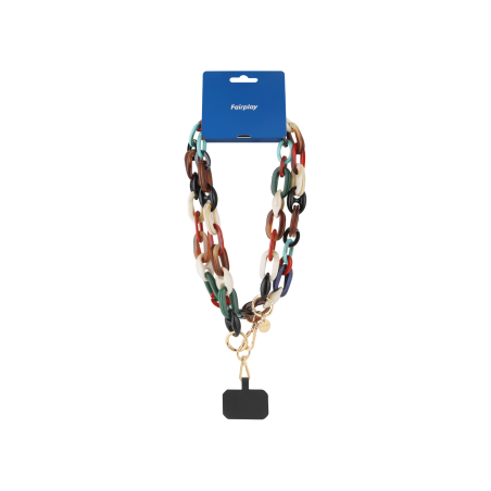 Chaîne longue Ambre - Multicolore photo 5