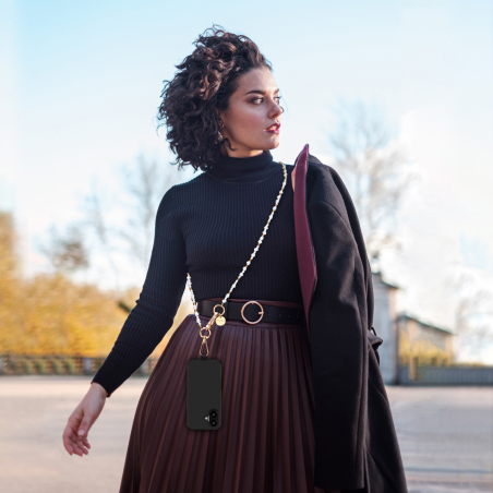 Chaîne longue Melia - Blanc photo 6