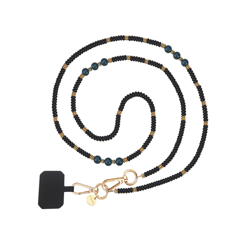 Chaîne longue Iris - Noire photo 1