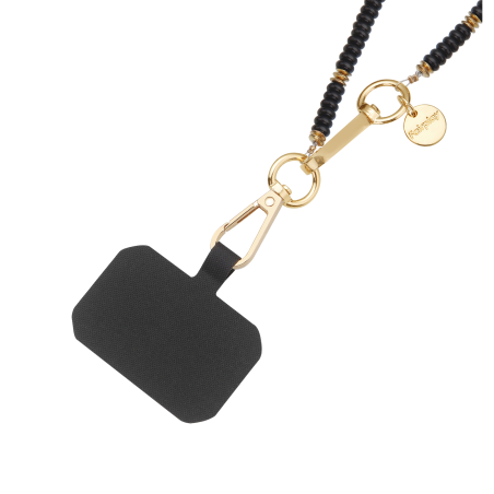 Chaîne longue Iris - Noire photo 4