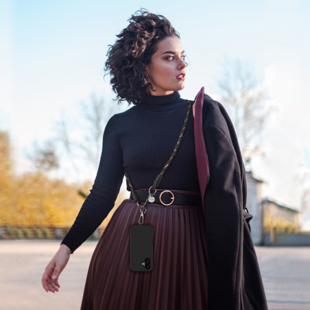 Chaîne longue Doha - Noir photo 6