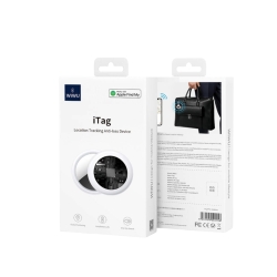 Traceur GPS iTag - Compatible Apple Find My - Blanc - WiWU photo 2