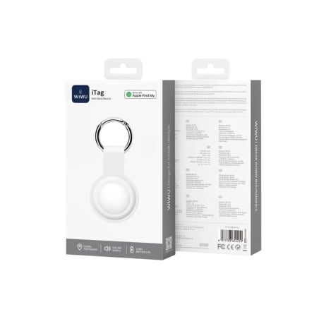 Traceur GPS Itag Apple Find My - Blanc - WiWU photo 4