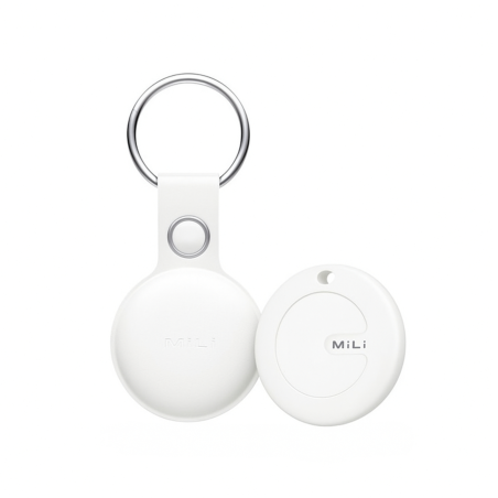 Traceur Bluetooth MiTag Duo Apple Find My & Google Find My - Blanc - MiLi photo 1