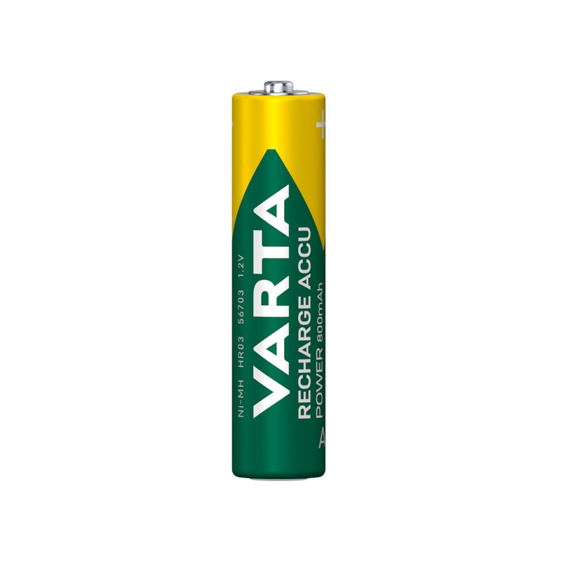 Pack 4 Piles Rechargeables AAA 800 mAh - Varta photo 1