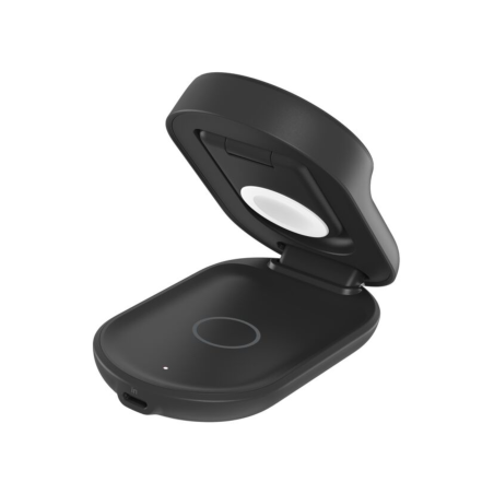 Station de recharge magnétique pliable UltraCharge 3-en-1 iPhone, Apple Watch et AirPods - Noir - Belkin photo 4