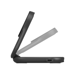 Station de Recharge Magnétique 2-en-1 Qi2 25W iPhone & AirPods - Noir - Belkin photo 3