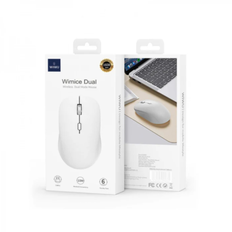 Souris Sans Fil WM108 - Blanc - WiWU photo 3