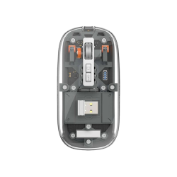 Souris Magnétique Crystal Triple Mode - Multi-Appareils - Transparent - WiWU photo 1
