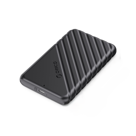 Boîtier externe Orico 2.5\" usb-c - Disque dur 2.5 pouces sata - Noir photo 1