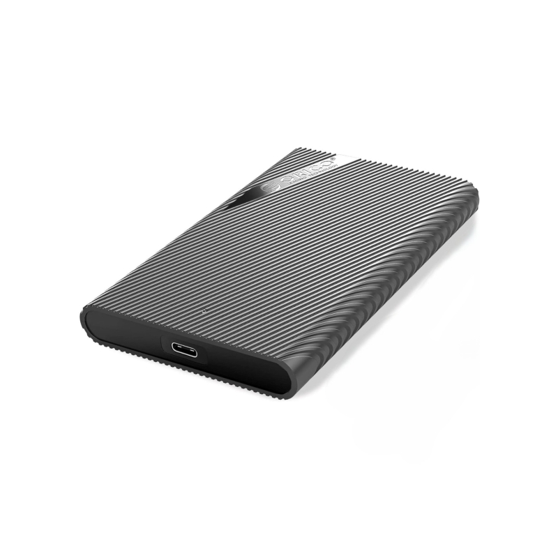 Boîtier externe 2.5 SATA USB-C Orico 2521C3 Disque dur SSD 2.5 - Noir photo 1