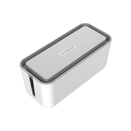 Boîte De Rangement Câbles Multiprises Et Câbles - Blanc photo 1