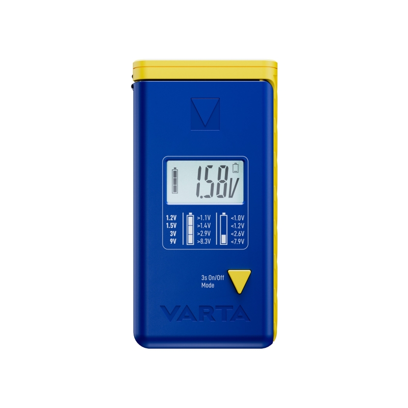 Testeur de piles LCD AA AAA C D 9V boutons - Varta photo 1