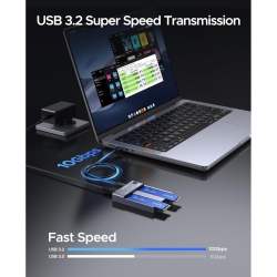 Station De Clonage SSD M.2 NVMe - PC Mac PS4 Xbox - Gris photo 4