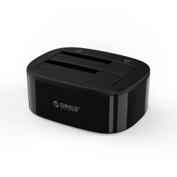 Station de clonage et d\'accueil autonome double baie USB 3.0 pour HDD et SSD 2.5 3.5 pouces PC Mac Linux photo 1