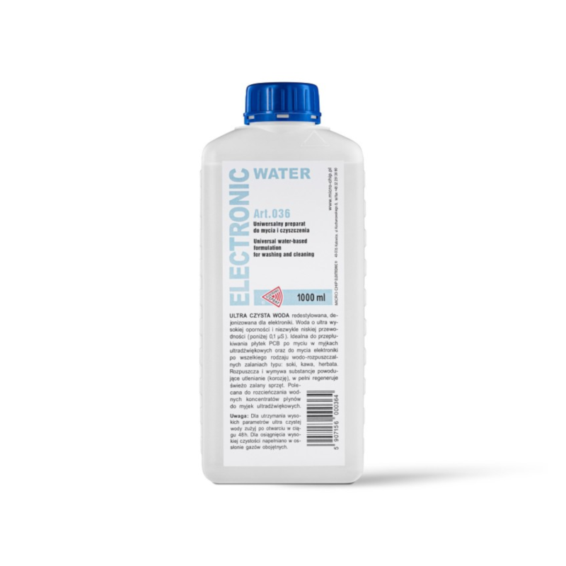 Eau Distillée Déionisée 1000ml - MCE photo 1