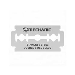 Lames Doubles Acier Inoxydable Professionnelles Mechanic FR2 photo 1