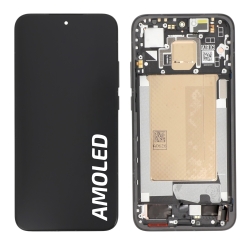 Ecran avec châssis Poco F7 5G - Origine Xiaomi - Noir photo 0