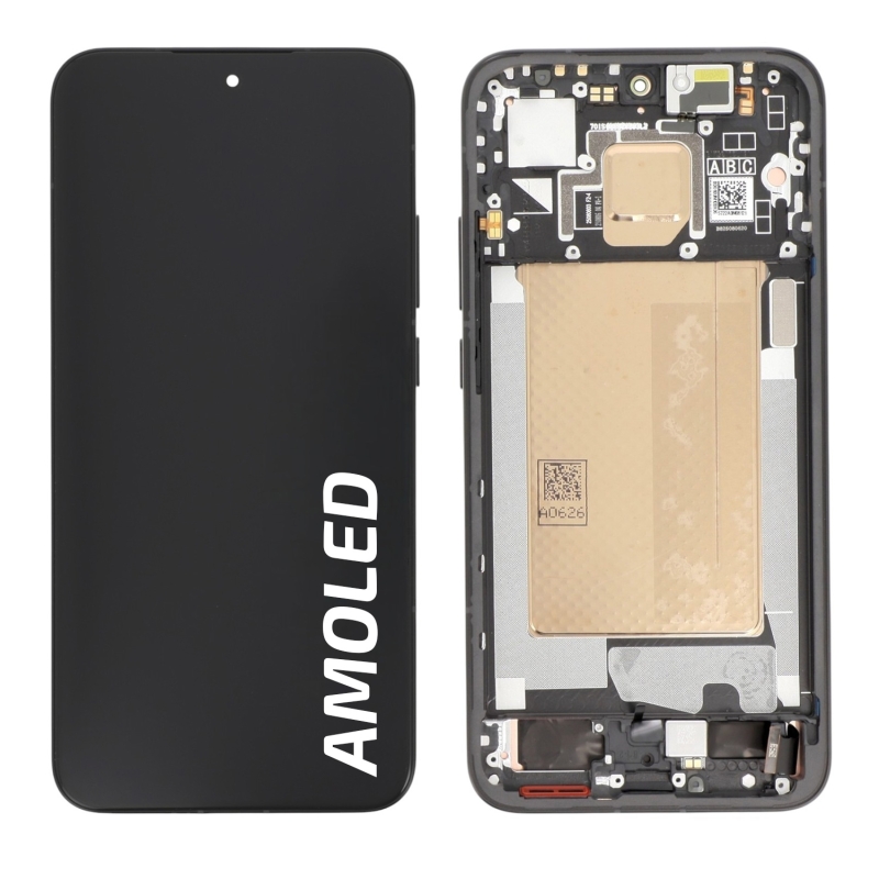 Ecran avec châssis Poco F7 5G - Origine Xiaomi - Noir photo 0