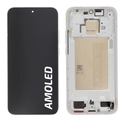 Ecran avec châssis Poco F7 5G - Origine reconditionné - Argent photo 0