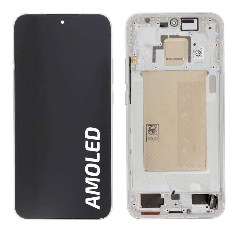 Ecran avec châssis Poco F7 5G - Origine reconditionné - Argent photo 0