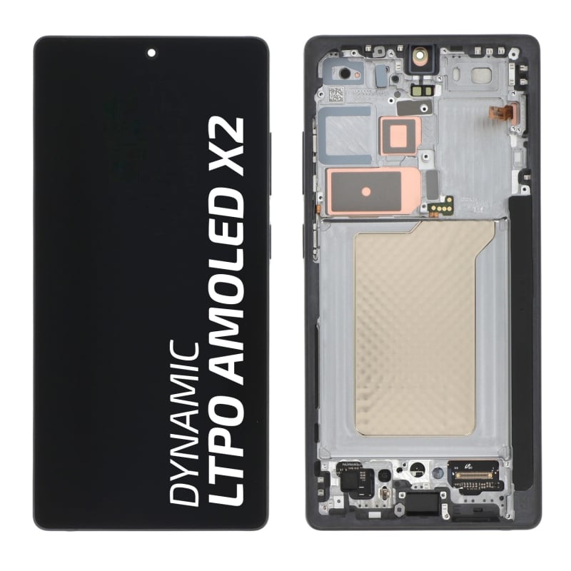 Bloc écran avec châssis noir Galaxy S25 Ultra - Origine Samsung photo 1