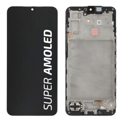 Bloc écran avec châssis noir Galaxy A17 4G - Origine Samsung photo 1