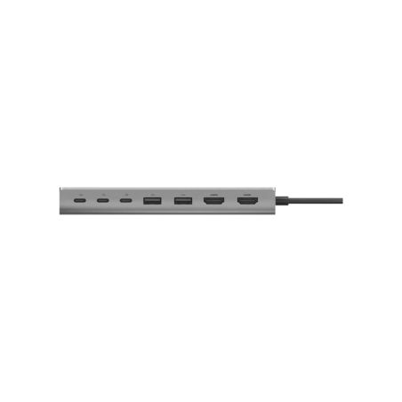 Hub Connect cniversel USB-C 8-en-1 double affichage - Belkin