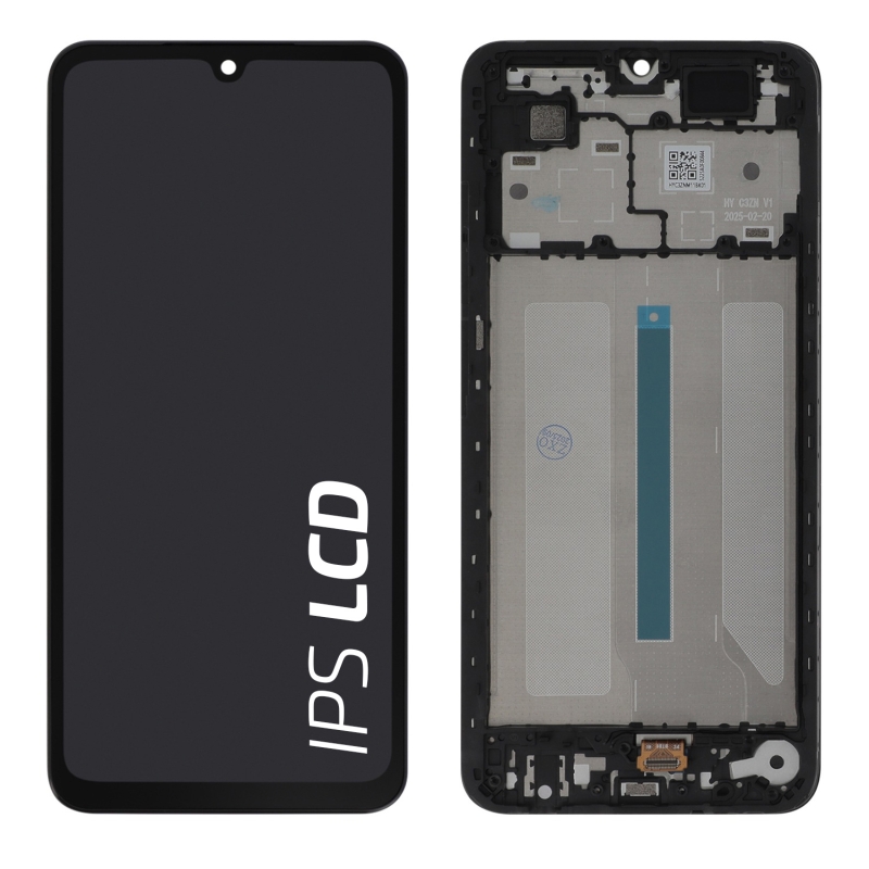 Ecran avec châssis Redmi A5 - Origine reconditionné - Noir photo 2