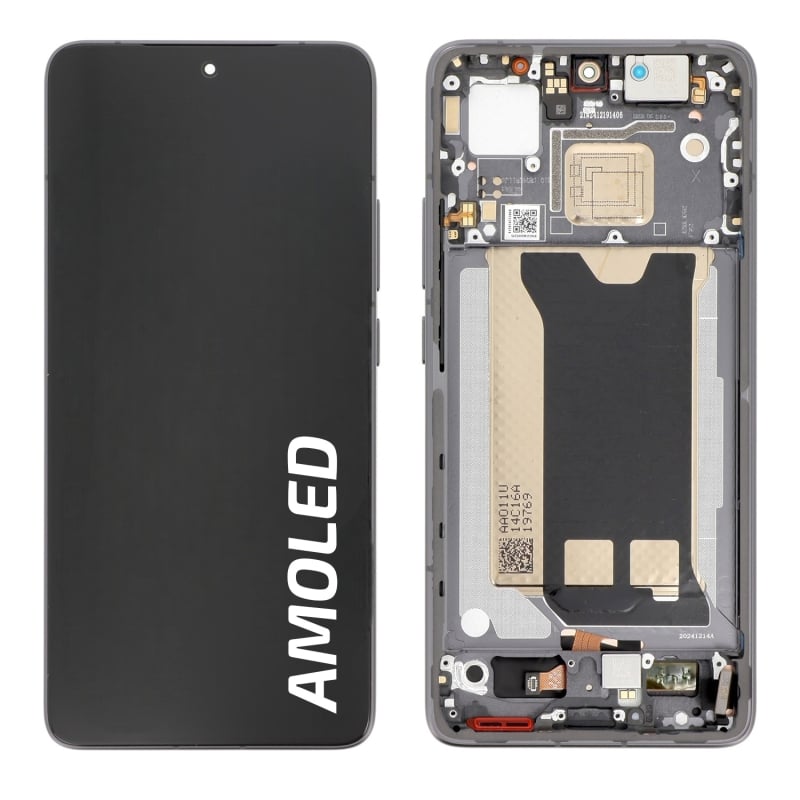 Ecran avec châssis Poco F7 Pro 5G - Origine Xiaomi - Noir photo 2