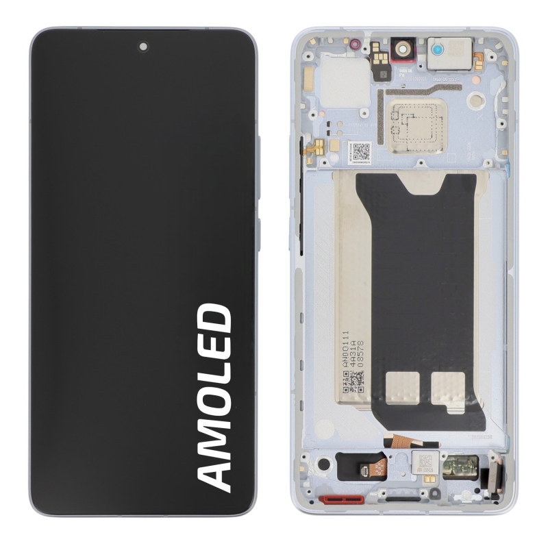 Ecran avec châssis Poco F7 Pro 5G - Origine Xiaomi - Bleu photo 2