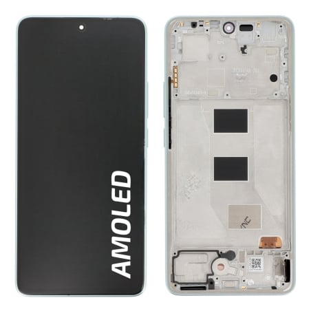 Ecran avec châssis Redmi Note 14 5G - Origine reconditionné - Vert photo 2