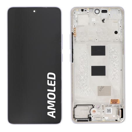 Ecran avec châssis Redmi Note 14 5G - Origine reconditionné - Violet photo 2