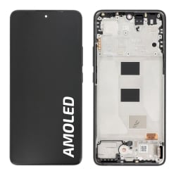 Ecran avec châssis Redmi Note 14 5G - Origine reconditionné - Noir photo 2