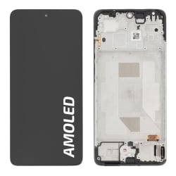 Ecran avec châssis Redmi Note 14 4G - Origine reconditionné - Noir photo 1