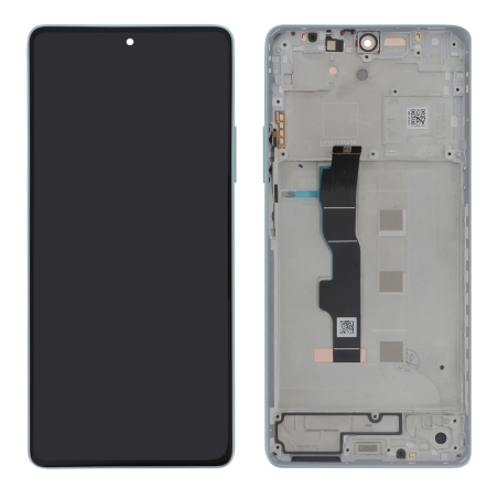 Bloc écran d\'origine avec châssis Bleu pour Xiaomi Redmi Note 13 5G photo 2