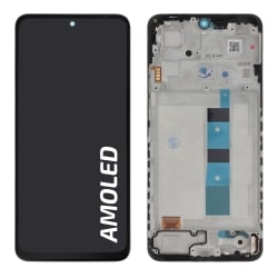 Ecran avec châssis Redmi Note 12 4G - Origine reconditionné - Noir photo 2