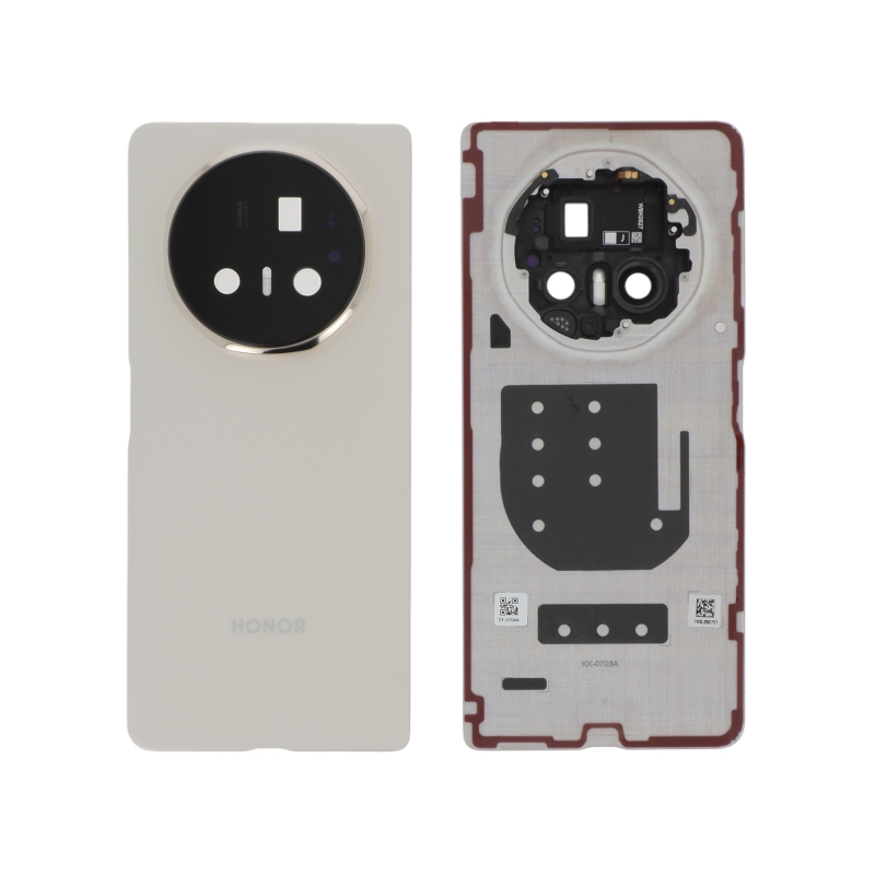 Vitre arrière Honor Magic V5 - Origine Honor - Blanc photo 1