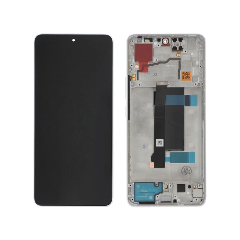 Ecran avec châssis Poco X6 - Origine Xiaomi - Blanc photo 1