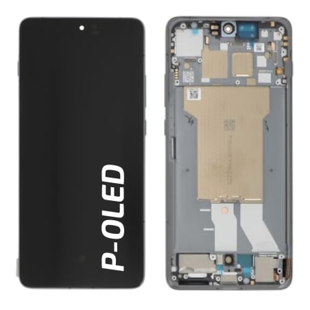 Ecran avec châssis Motorola Edge 70 - Origine Motorola - Gris photo 1