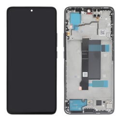 Ecran d\'origine Xiaomi avec châssis noir pour Xiaomi Poco X6 5G photo 2