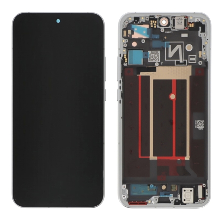 Ecran avec châssis Oppo Reno14 5G - Origine Oppo - Blanc photo 2