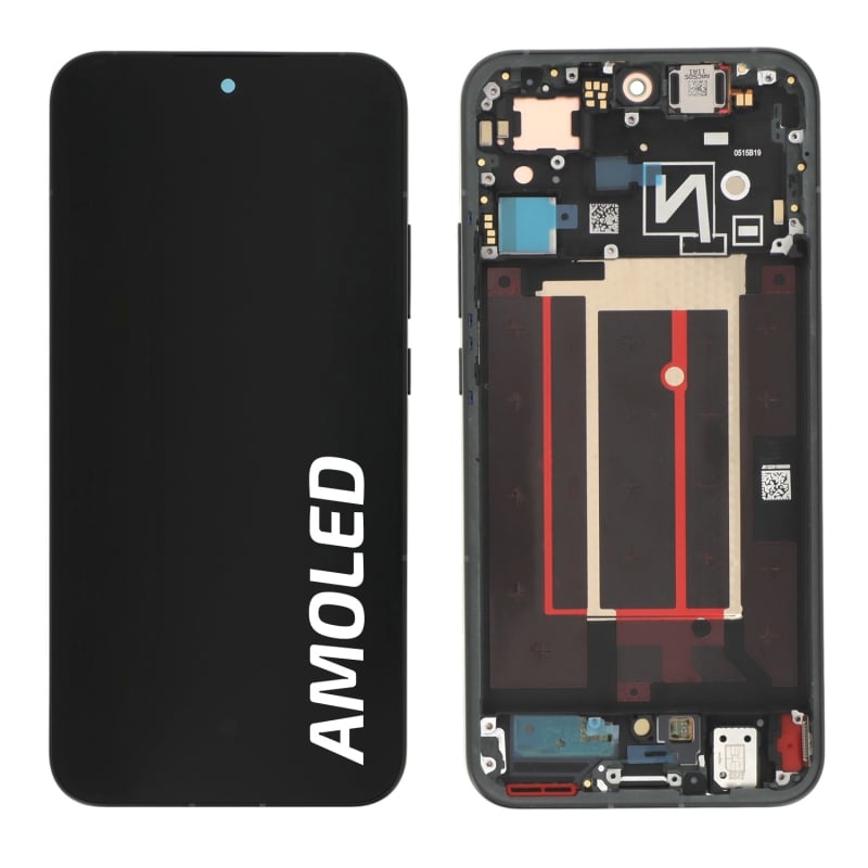 Ecran avec châssis Oppo Reno14 5G - Origine Oppo - Vert Émeraude photo 1