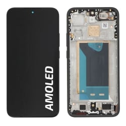 Ecran avec châssis Xiaomi 15T - Origine Xiaomi - Noir photo 1